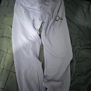 Crooks and Castles Lavender Sweatpants
